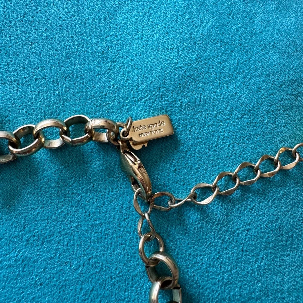Kate Spade Gold and Silver Crystal Necklace - Picture 3 of 3